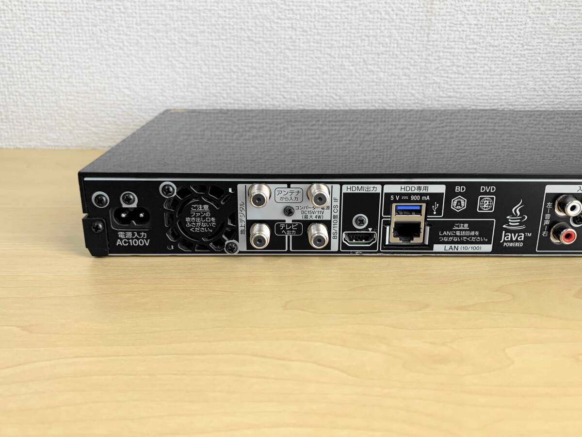 SONY BDZ-ZT1700 2019年制 ブルーレイ ディスクレコーダー 本體のみ ジャンク #02036