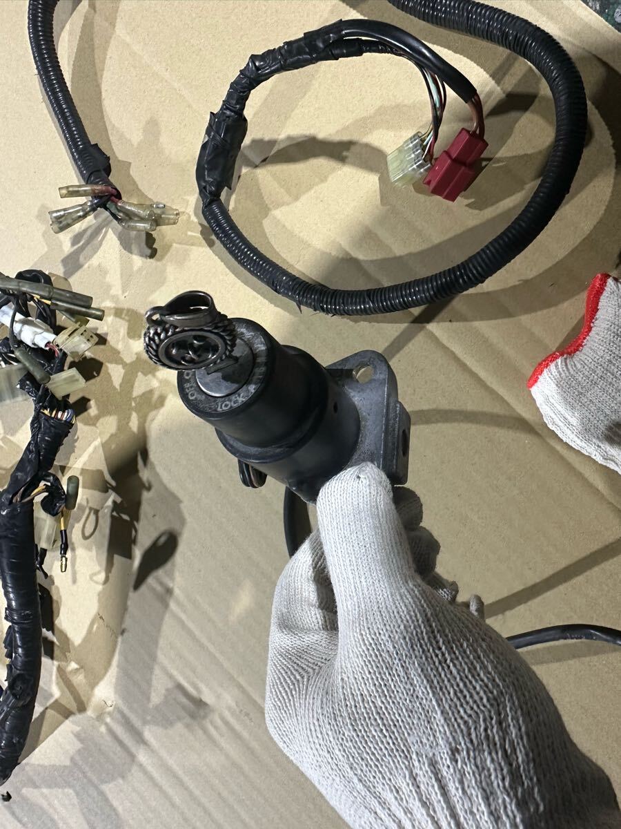 ヤマハ sr500 メインハーネス 配線 リレー 電装SET キーシリンダー sr400_画像6