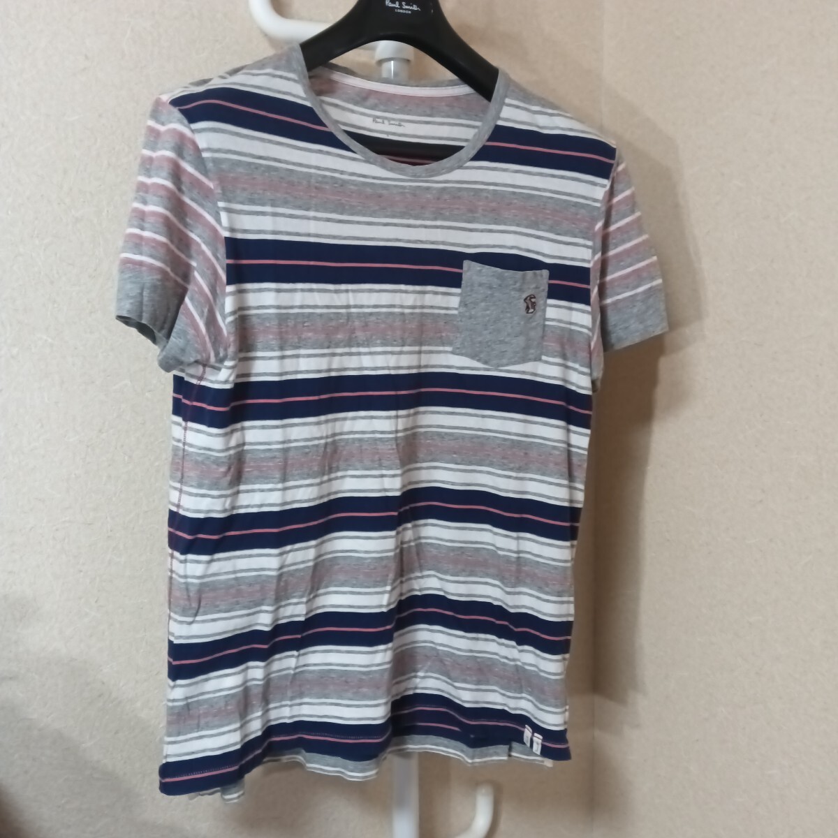 ポールスミス　Tシャツ　L　ストライプ
