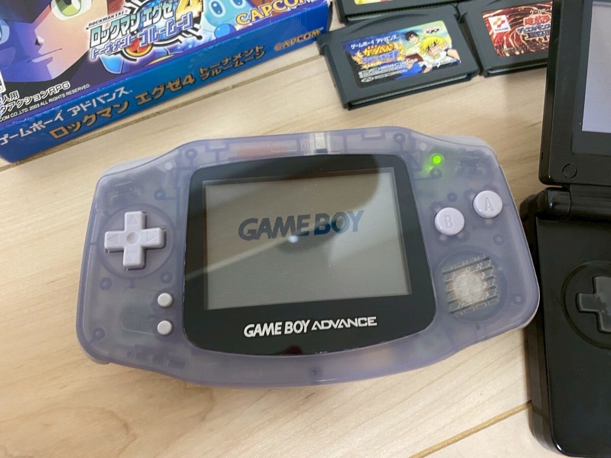 ゲームボーイアドバンスSP本体のみとマリオカートアドバンス