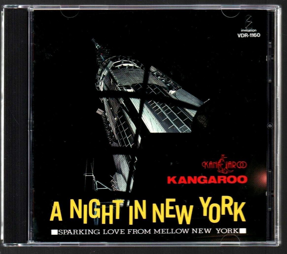 ■カンガルー(KANGAROO)■4thアルバム■「A NIGHT IN NEW YORK」■福原緑(vo)柵木ひとみ(key)日高恵一(g)■品番:VDR-1160■1986/3/5発売■_画像1
