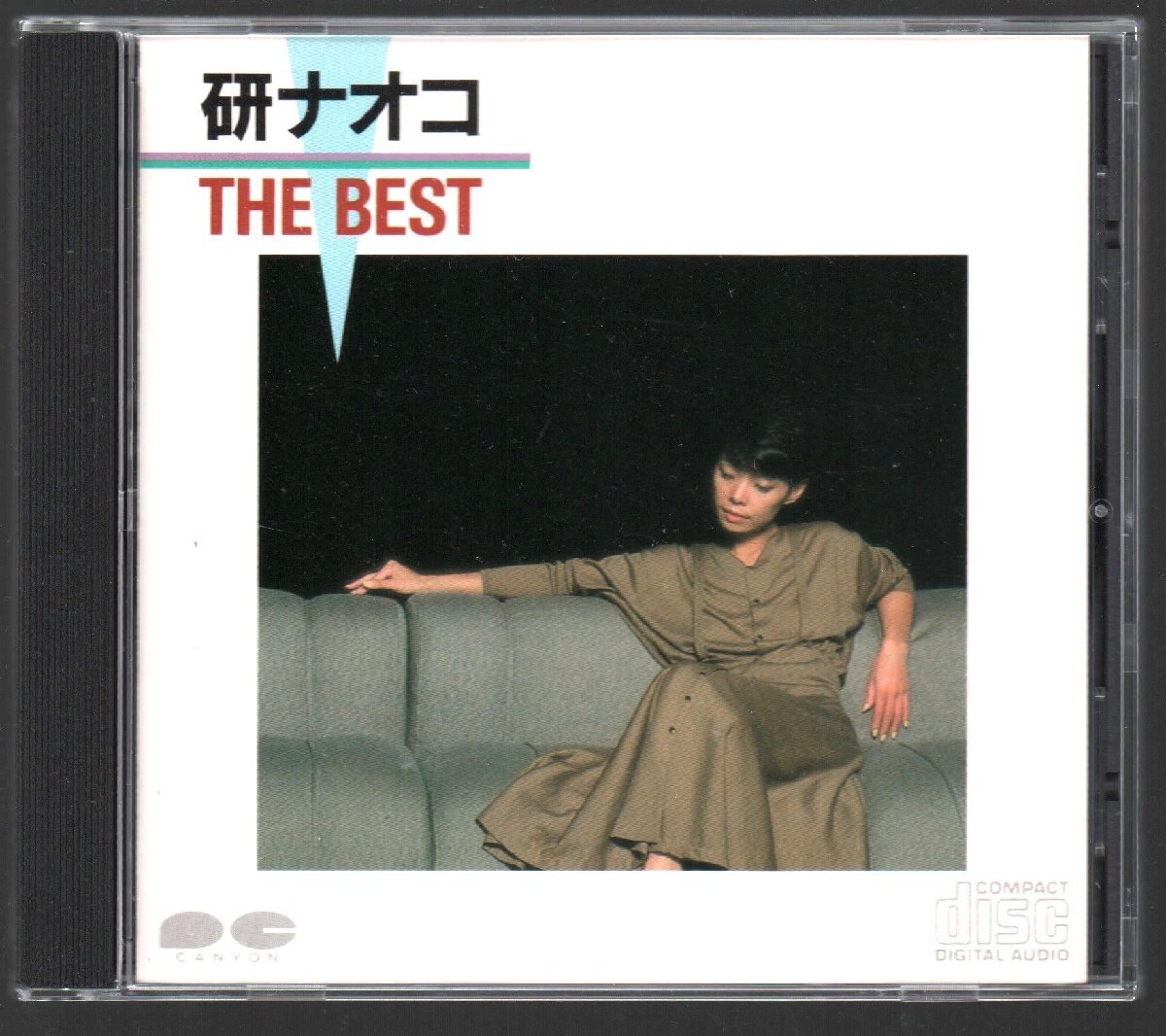 ■研ナオコ■ベスト?アルバム■「THE BEST」■?夏をあきらめて/あばよ/愚図/かもめはかもめ?■品番:D32A0149■1985/12/15発売■廃盤■