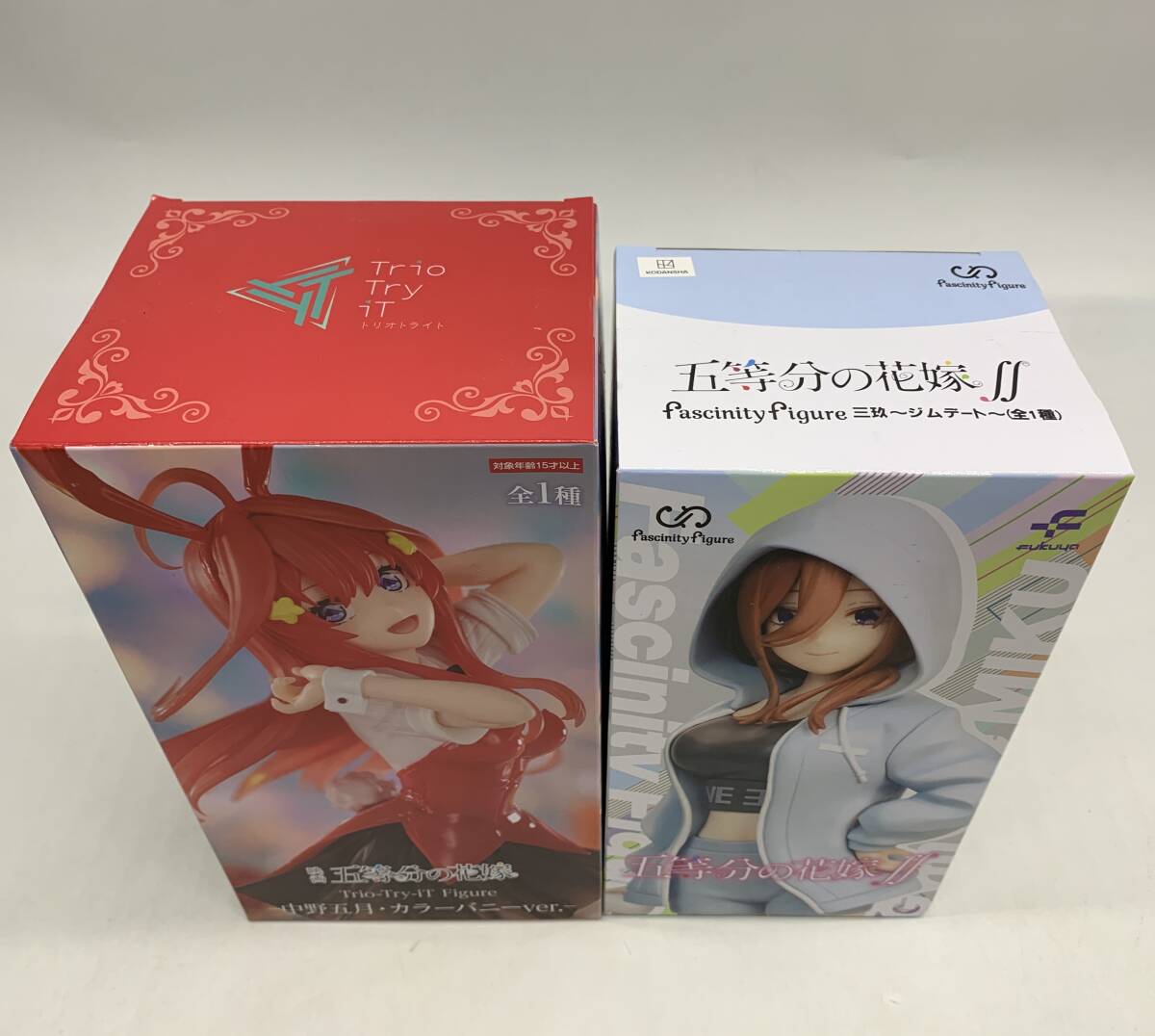 未開封 五等分の花嫁 フィギュア まとめ売り 中野一花 二乃 三玖 四葉 五月 Relax Time 水著 バニー 制服 The Quintessential Quintuplet