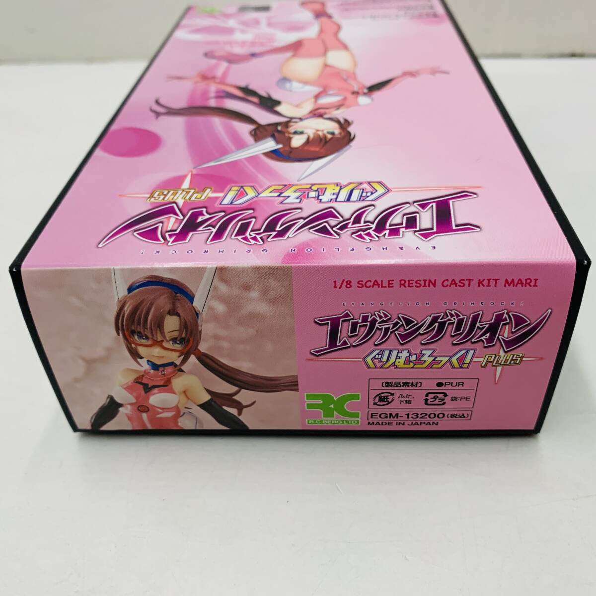 未使用 エヴァンゲリオンぐりむろっく!PLUS マリ?イラストリアス 成形色ライトベージュ 1/8 カラーレジンキャストキット ガレージキット