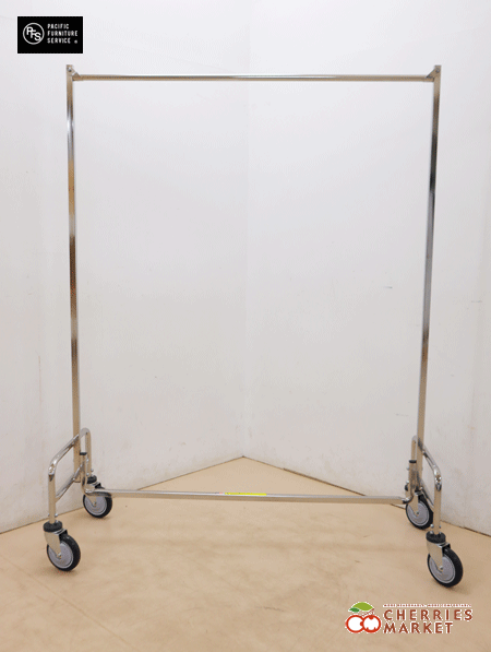 ◆展示品◆ PFS パシフィック?ファニチャー?サービス 48 GARMENT RACK ハンガーラック コートハンガー キャスター付