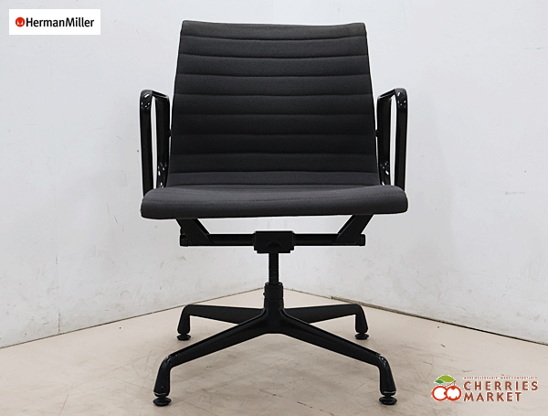 ◆Herman Miller◆ ハーマンミラー イームズ アルミナムグループ サイドチェア/アームチェア 4本腳 チャールズ＆レイ?イームズ 24萬 ①