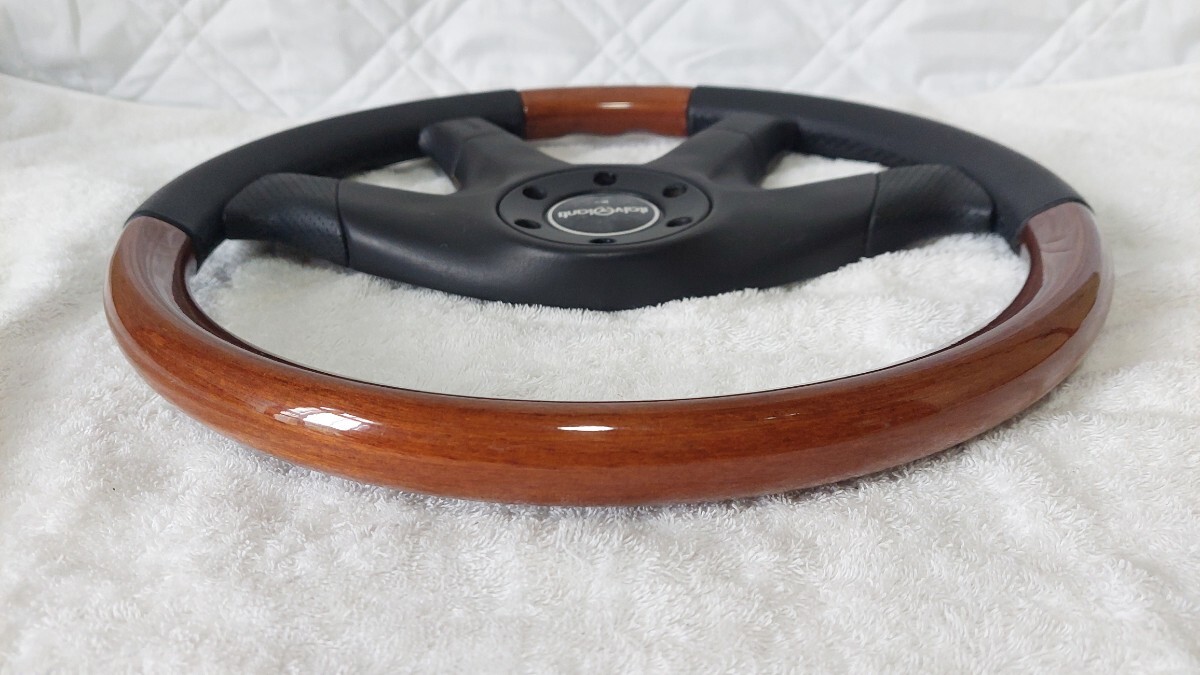 italvolanti イタルボランテ レザー ステアリング  370 italvolanti ステアリング イタルボランテ 4本スポーク レザー製