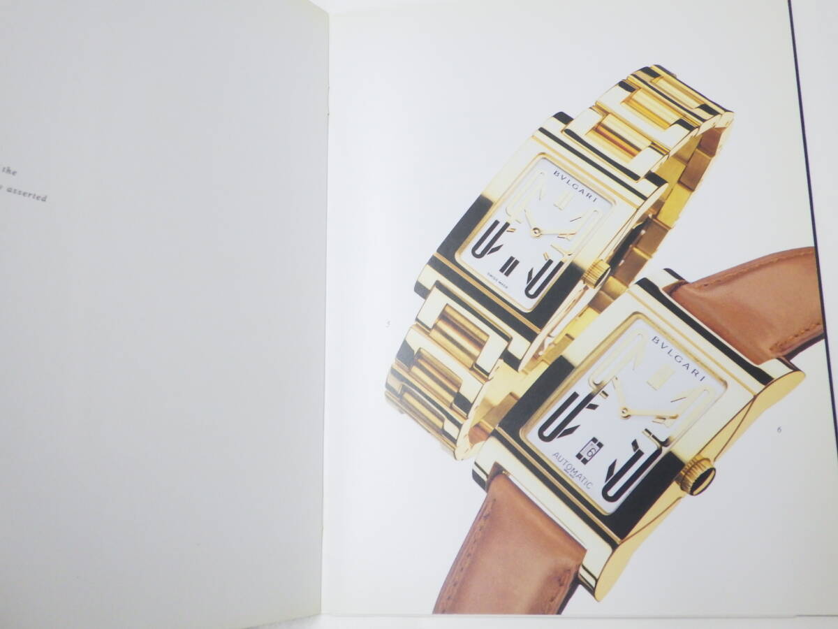 ブルガリ BVLGARI レッタンゴロ 2000年 腕時計カタログ　№1216_画像4