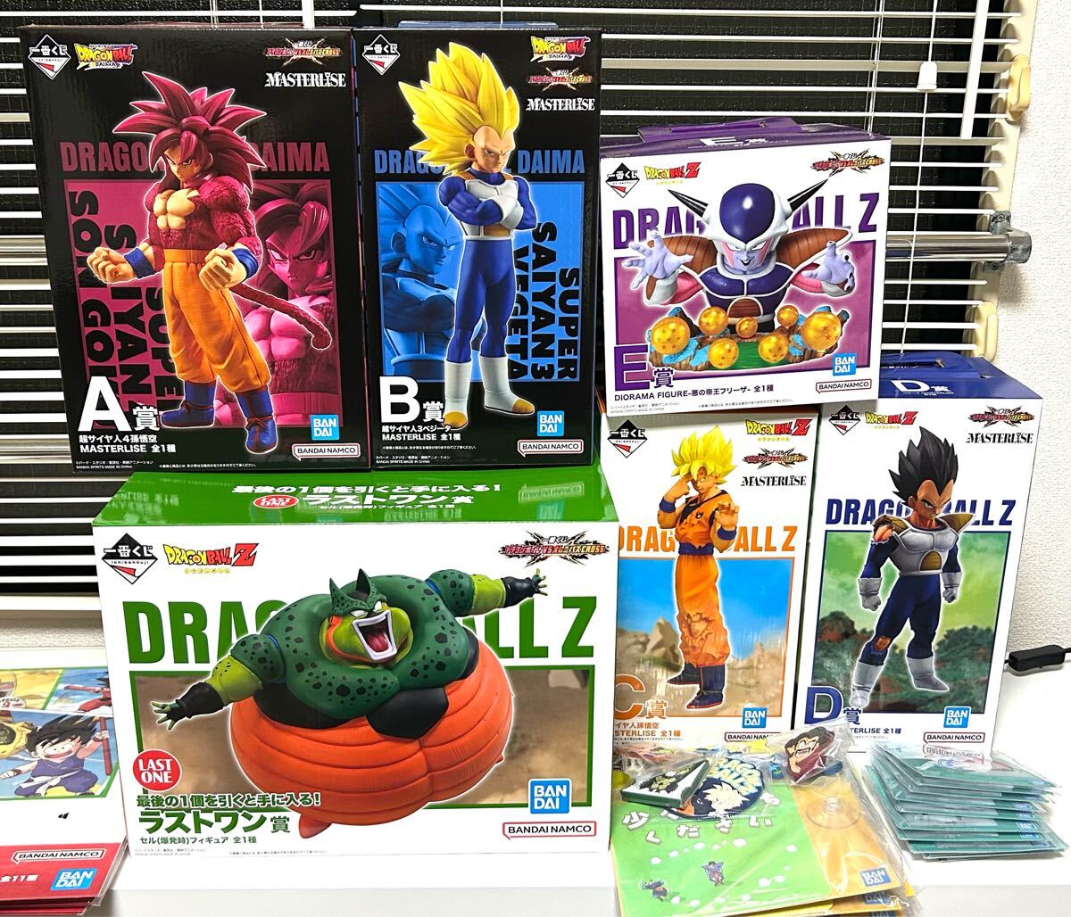 一番くじ ドラゴンボール VSオムニバスCROSS A B C D賞＋下位賞