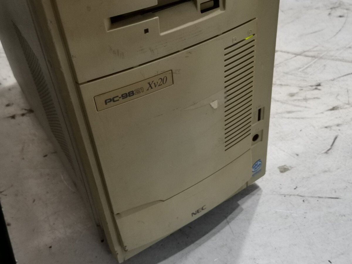 NEC PC-9821XV20/W30 舊型PC ジャンク 出力できました