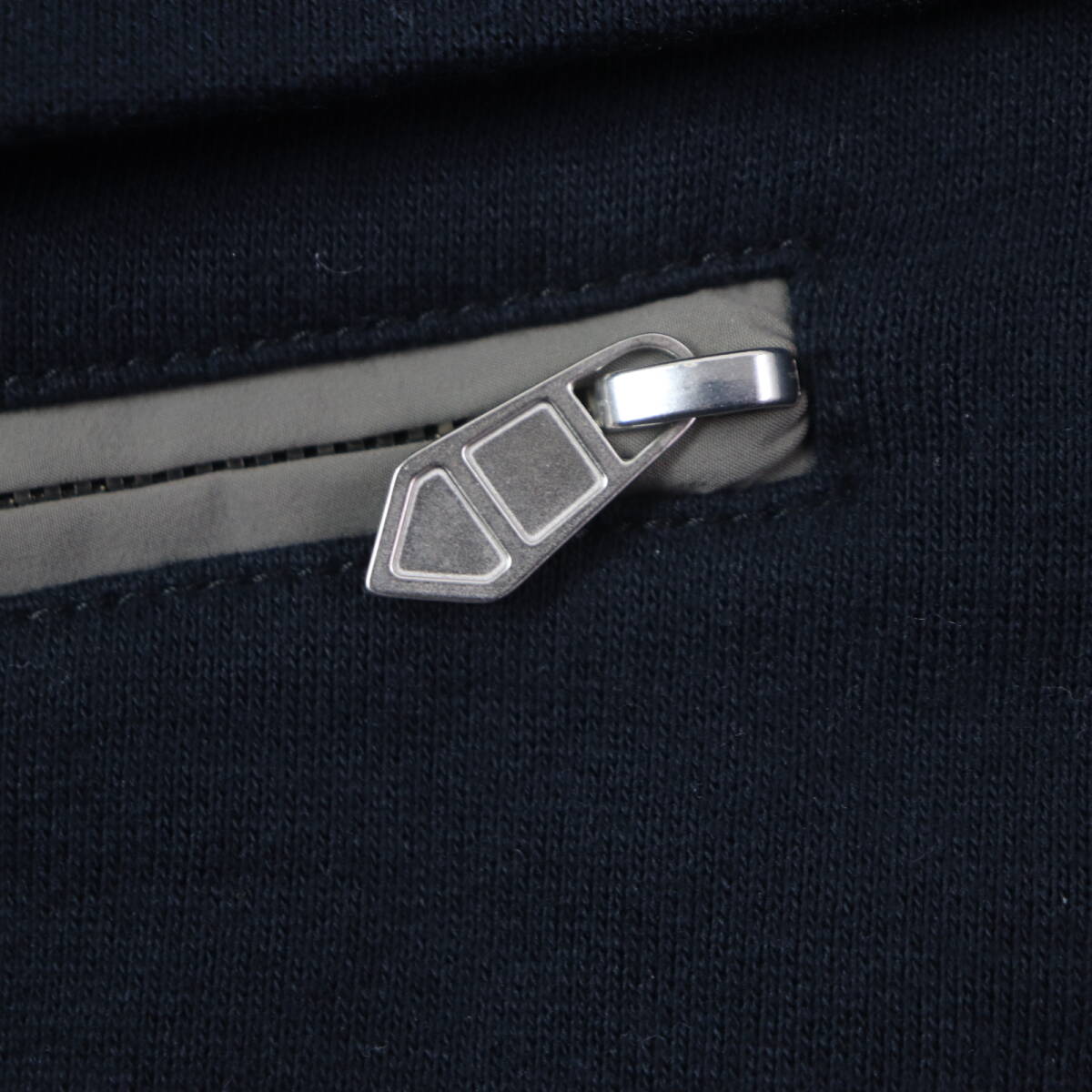 未使用品▼HERMES エルメス H457860HA MARINE セリエボタン クルーネック ショートスリーブ 半袖Tシャツ プルオーバー トップス L メンズ