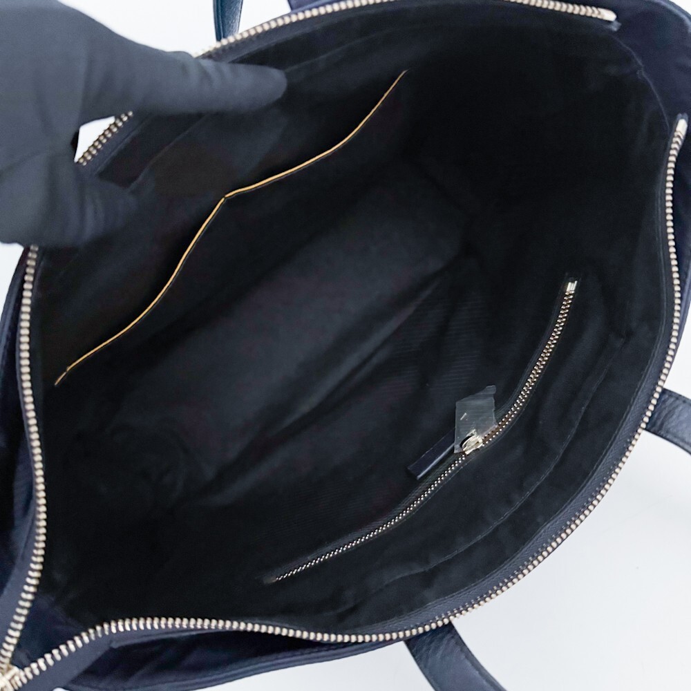 1円■超美品■入手困難色■Paul Smith ポールスミス キャンバス トートバッグ ビジネス 大容量 A4 メンズ レディース ブルー マルチカラー