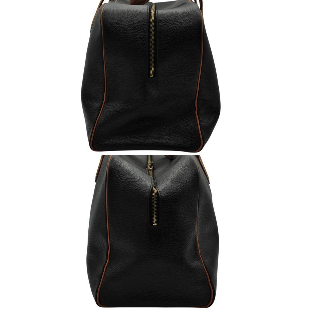 HERMES 美品 ヴィクトリア 45 アルデンヌ ブラック ボストンバッグ HERMES エルメス 美品 ヴィクトリア 45 アルデンヌ ブラック