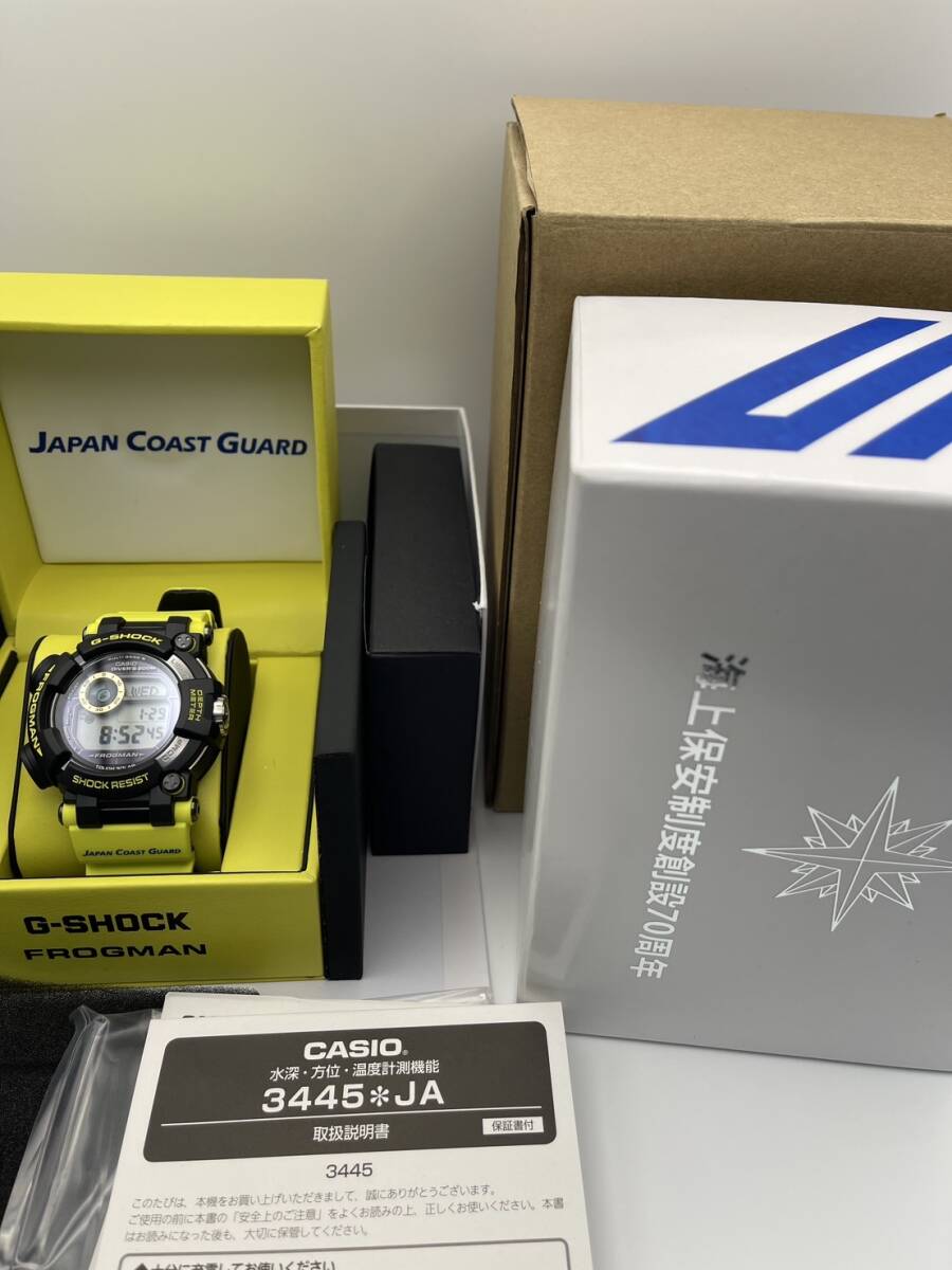 未使用 G-SHOCK GWF-D1000JCG-9JR フロッグマン FROGMAN レア 海上保安制度創(chuàng)設(shè)70周年コラボレーションモデル 