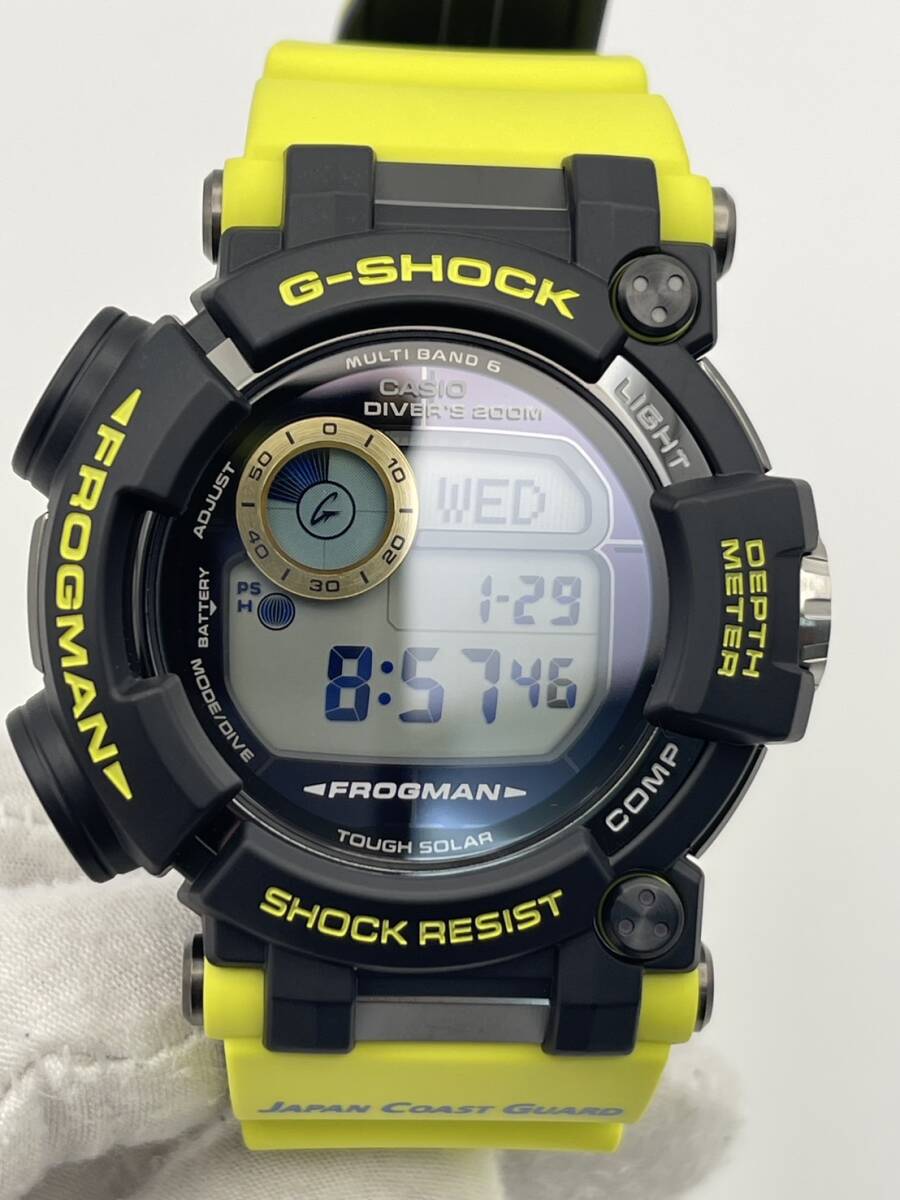 未使用 G-SHOCK GWF-D1000JCG-9JR フロッグマン FROGMAN レア 海上保安制度創(chuàng)設(shè)70周年コラボレーションモデル 