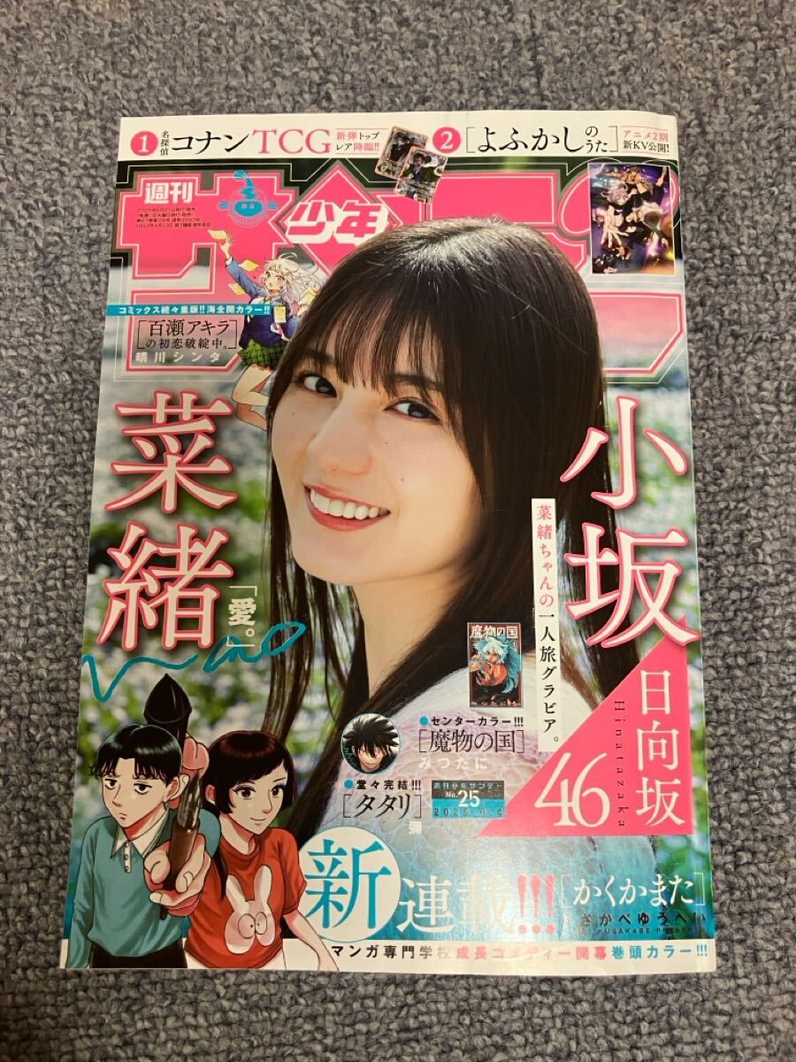 ☆☆送料無料　 週刊少年サンデー2025年25號6月4日號