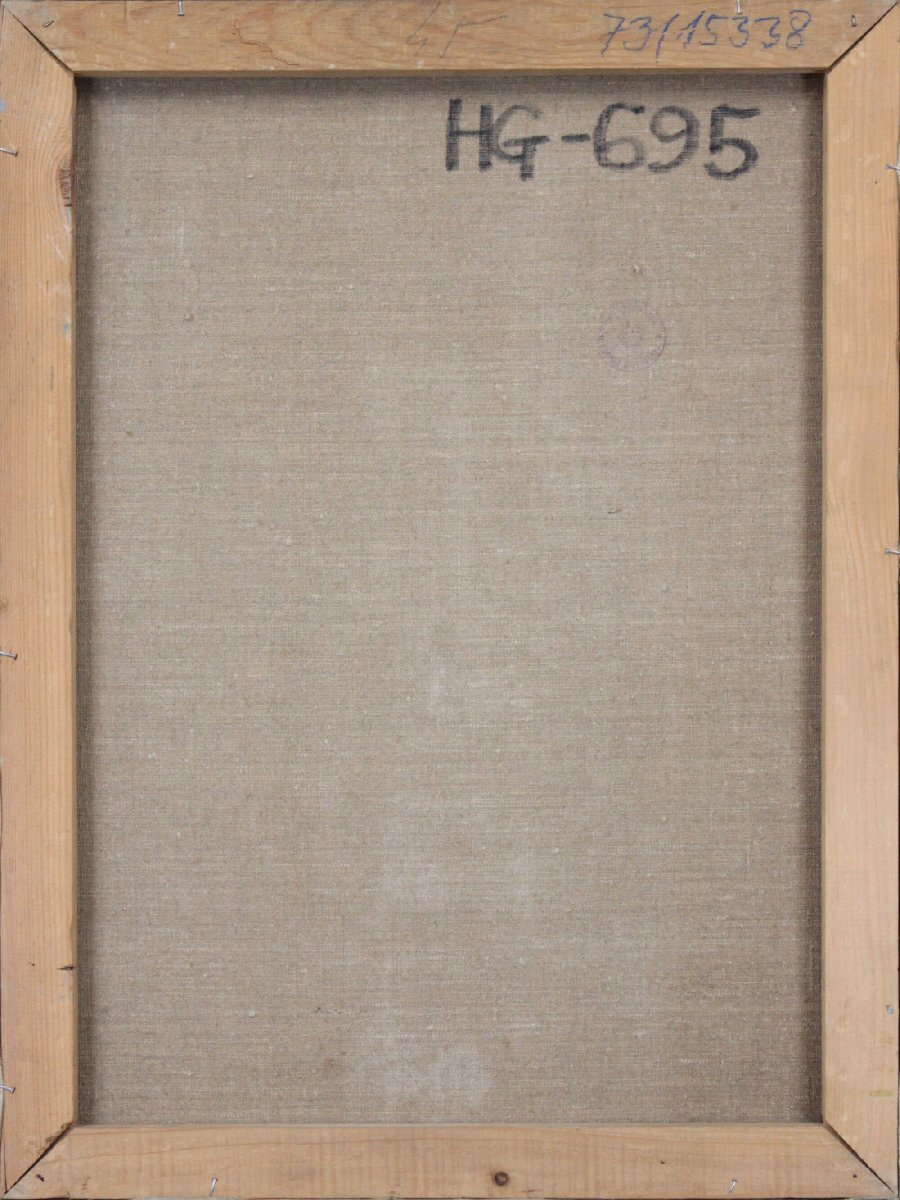 トート・ベー・ラスロ 「幼き日」 油絵・油彩画 絵画 トート・ベー・ラスロ 『幼き日』 油彩画 - 北海道画廊