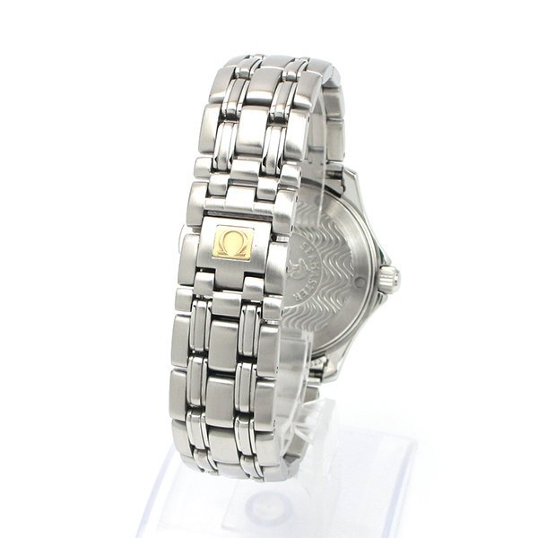 1円～ 3ヶ月保証付き 磨き済み 美品 本物 定番 人気 OMEGA オメガ シーマスター 120M 2511.31 シルバー メンズ 時(shí)計(jì)