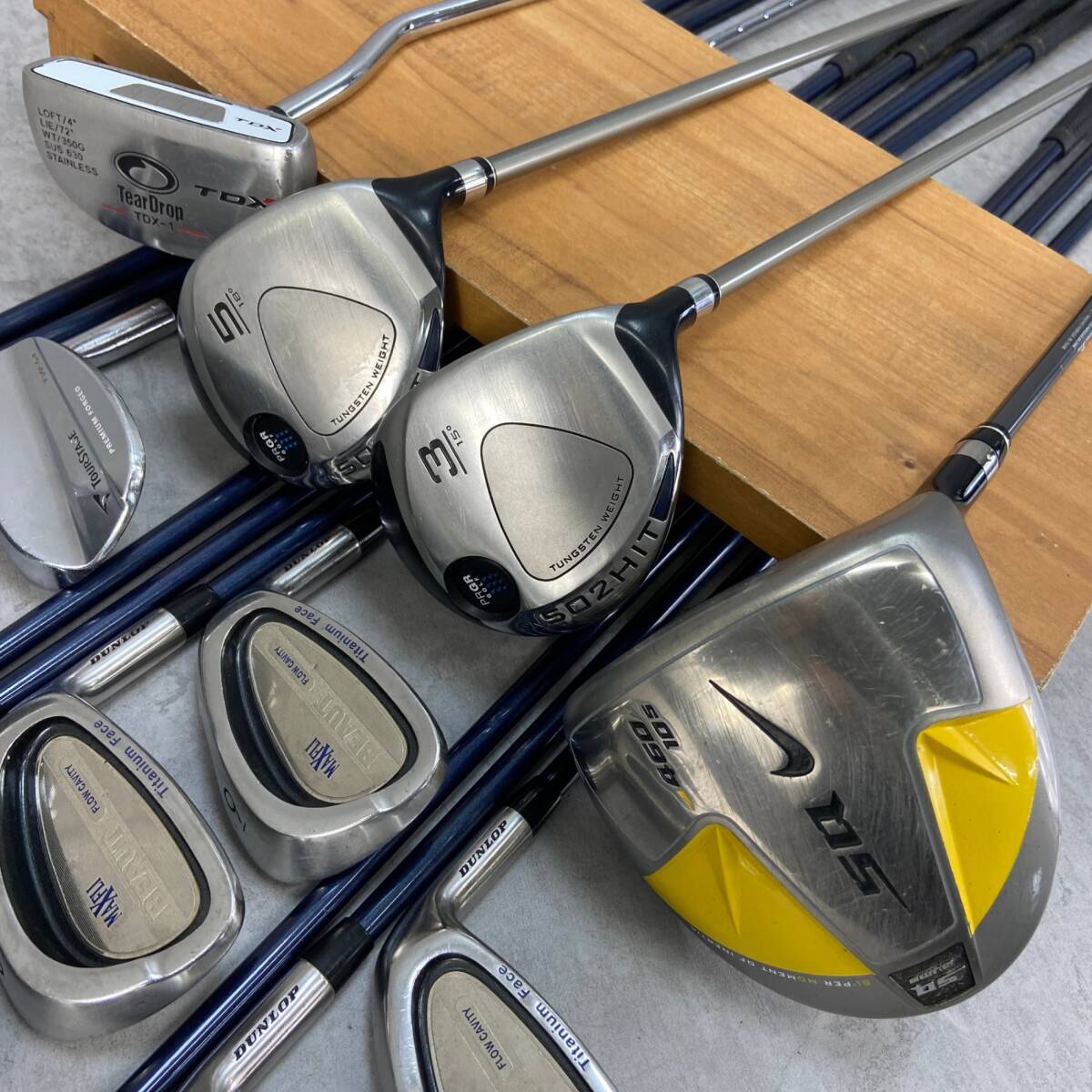 NIKE ナイキ PRGR プロギア メンズゴルフ14本セット 右利き用