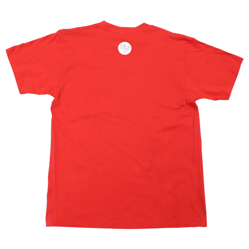わけあり 【球活】オリジナルTシャツ レッド Mサイズ