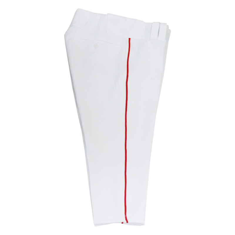 wa. есть [ZETT] Z линия обработка имеется Short Fit брюки BU802CP белый × Red Line L размер 