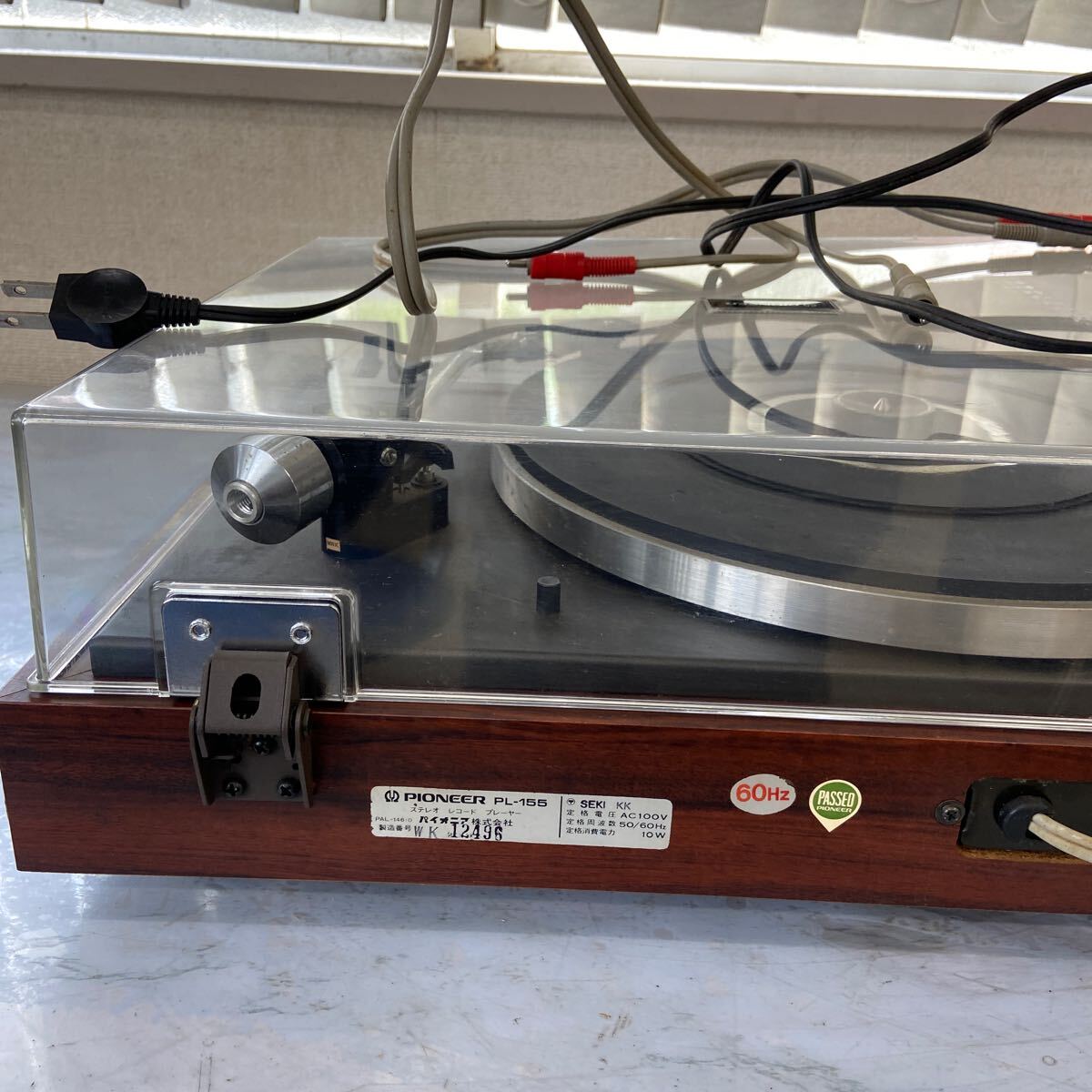 pioneer авто возврат запись плеер PL-155 б/у текущее состояние 