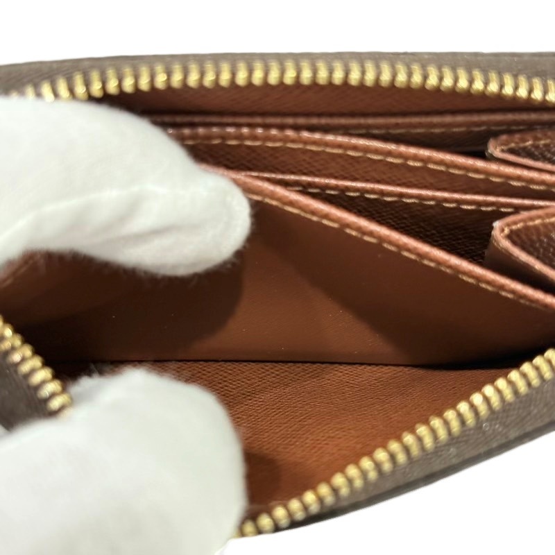 LOUIS VUITTON Louis Vuitton Zippy монета perth M60067 Brown монограмма compact бумажник женский [ б/у ] 22505K495