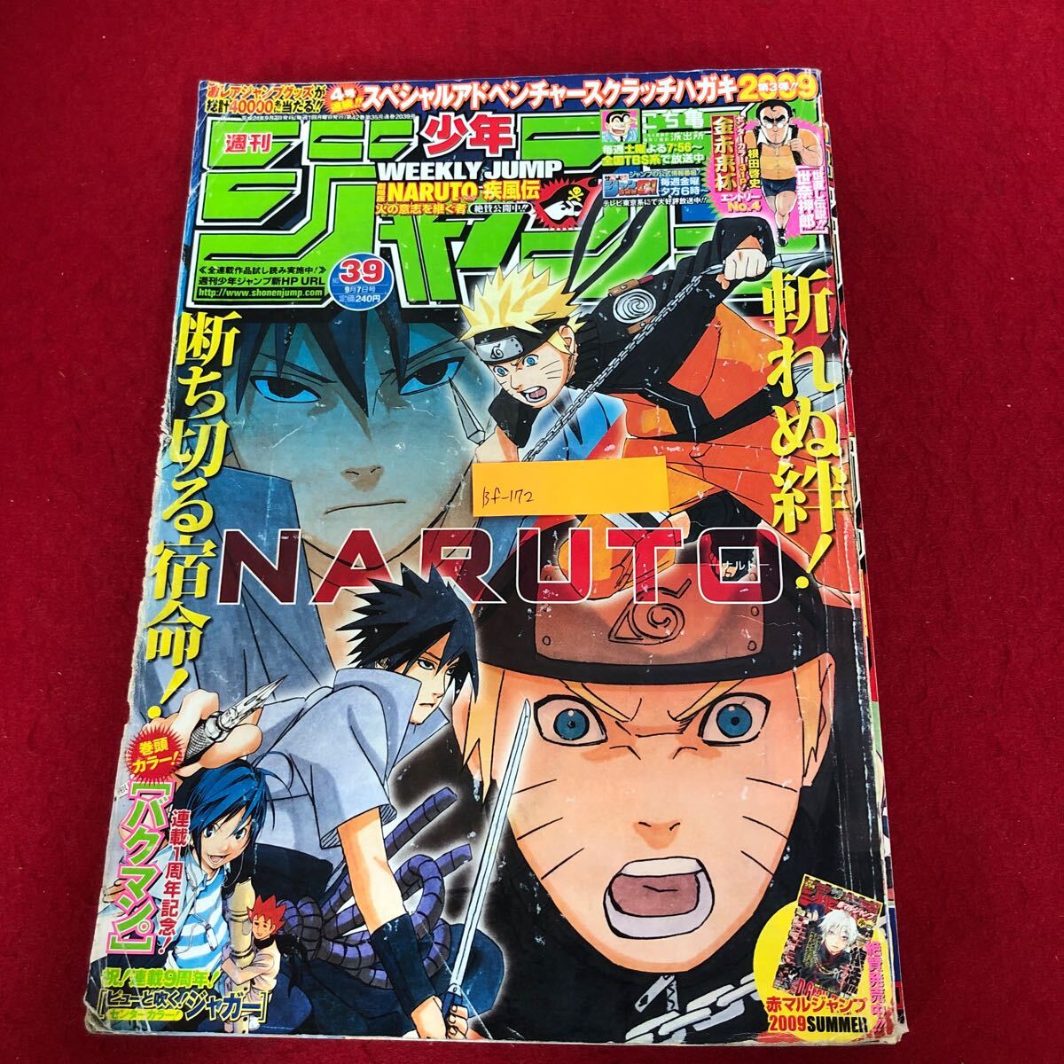 全體的に傷?破れあり