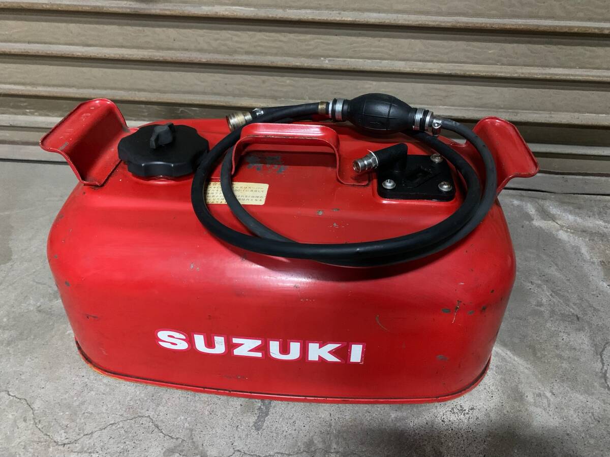 SUZUKI 2スト 8馬力 船外機 実動 燃料タンク付き