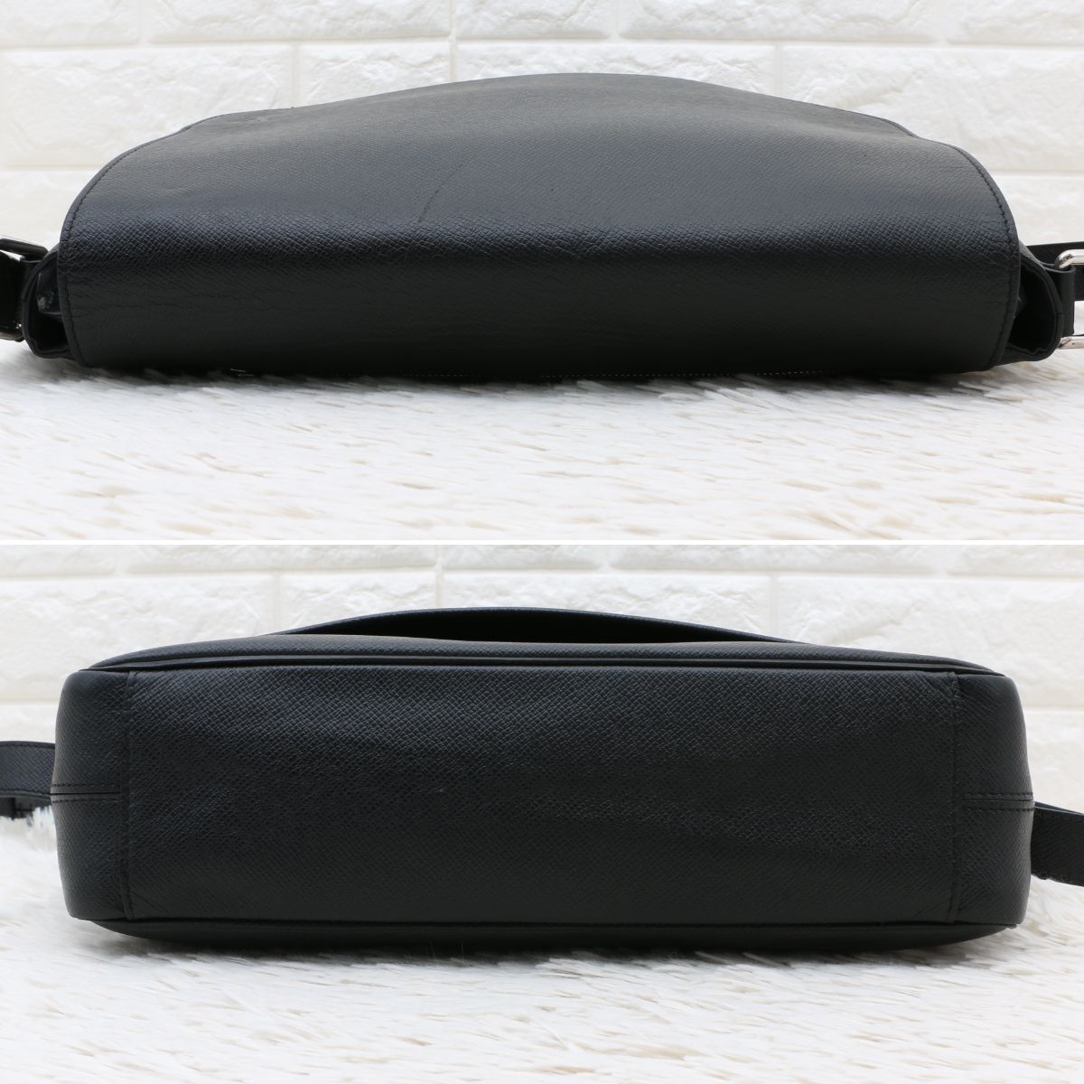 RFID搭載 Louis Vuitton ルイヴィトン タイガ ロマン MM アルドワーズ M33422 ショルダーバッグ メッセンジャー レザー メンズ レディース