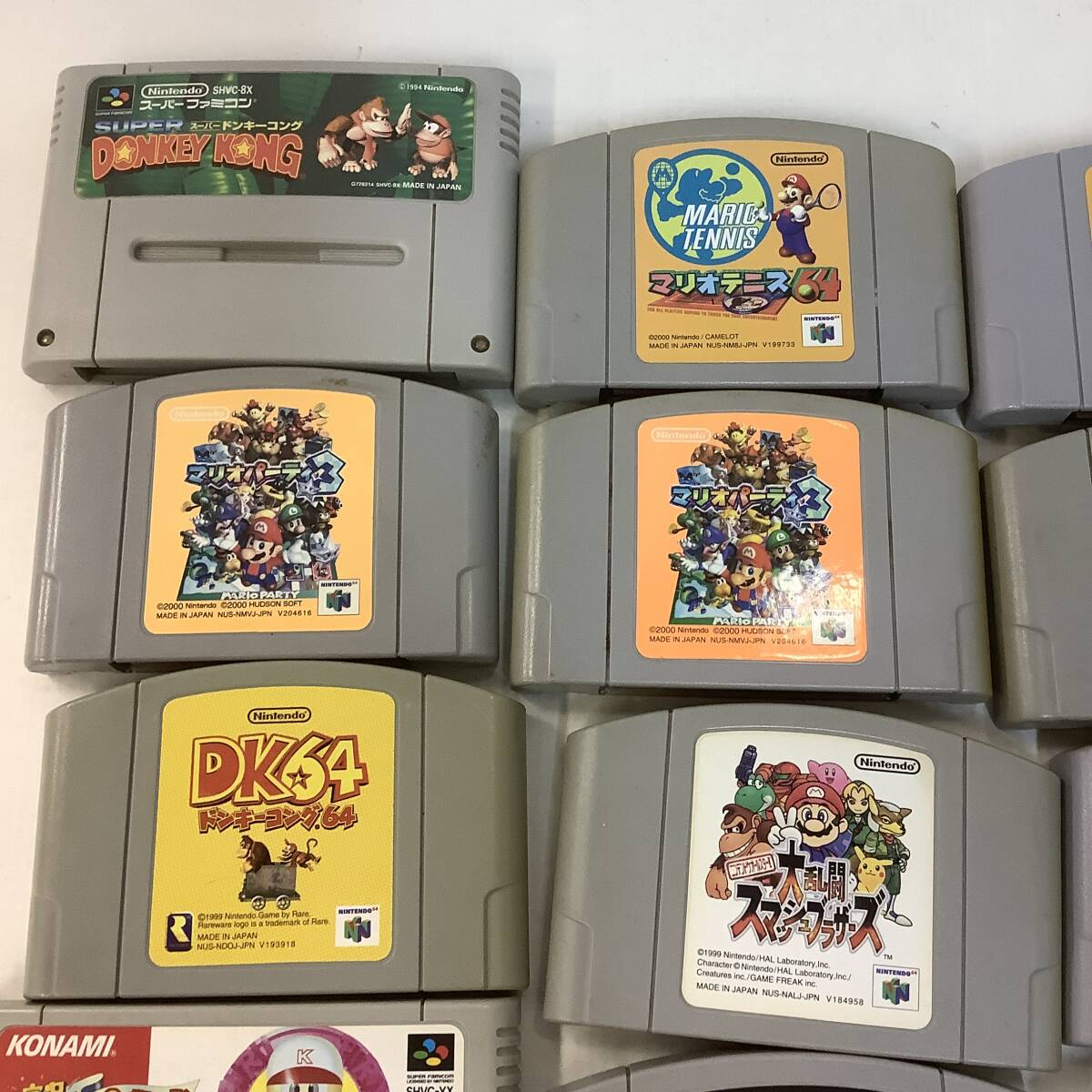 25 ジャンク品 スーパーファミコン 任天堂64 ソフトまとめ (80