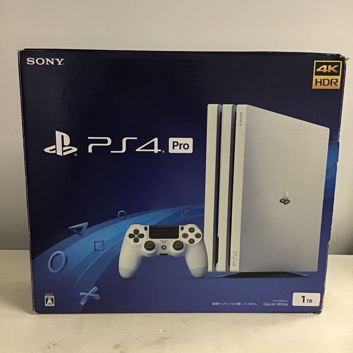 35 中古品 SONY PlayStation4 CUH-7200B PS4Pro グレイシャー
