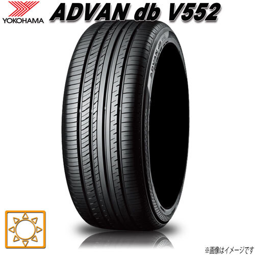 サマータイヤ 新品 ヨコハマ ADVAN db デシベル V552 靜粛性 215/45R18インチ 89W 4本セット