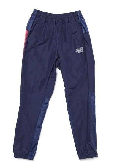 【KCM】z-new-280-160★展示品★【ニューバランス】キッズ ジュニア ピステパンツ　サッカー/フットサル　JJPF9345　ネイビー　サイズ 160