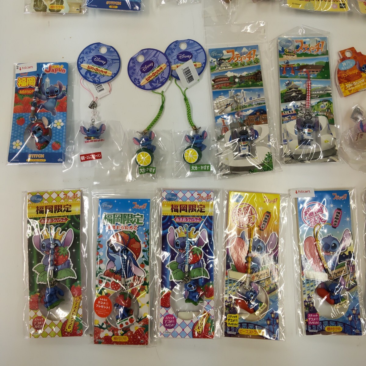n074 スティッチ ストラップ 根付 キーホルダー ご當?shù)?キャラクター グッズ