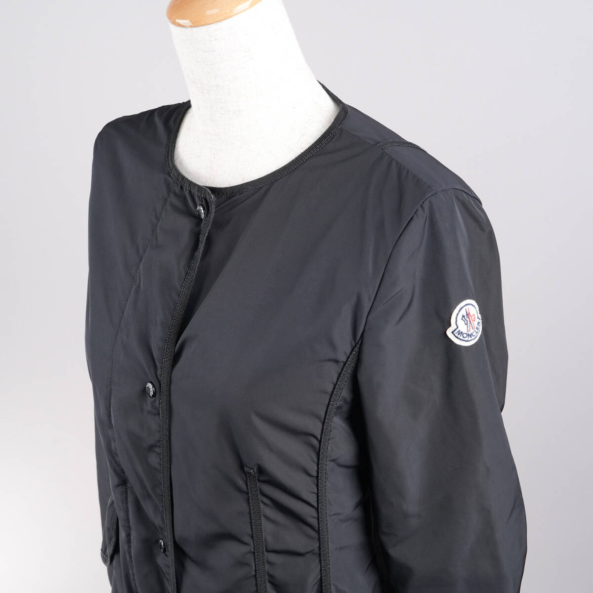 【即決?送料無料】美品 [ARGELINE]モンクレール [サイズ0] [ブラック] レディース ジャパンタグ MONCLER 