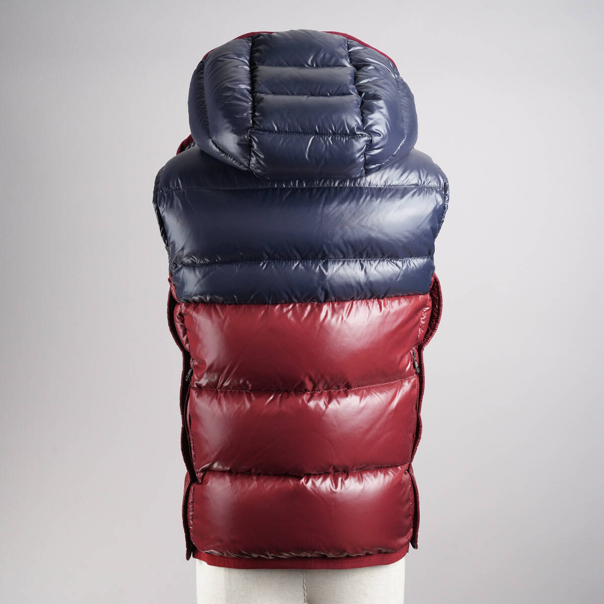 【即決?送料無料】美品 [BALMAT]モンクレール [サイズ１] [赤茶＋ネイビー] メンズ ジャパンタグ MONCLER 