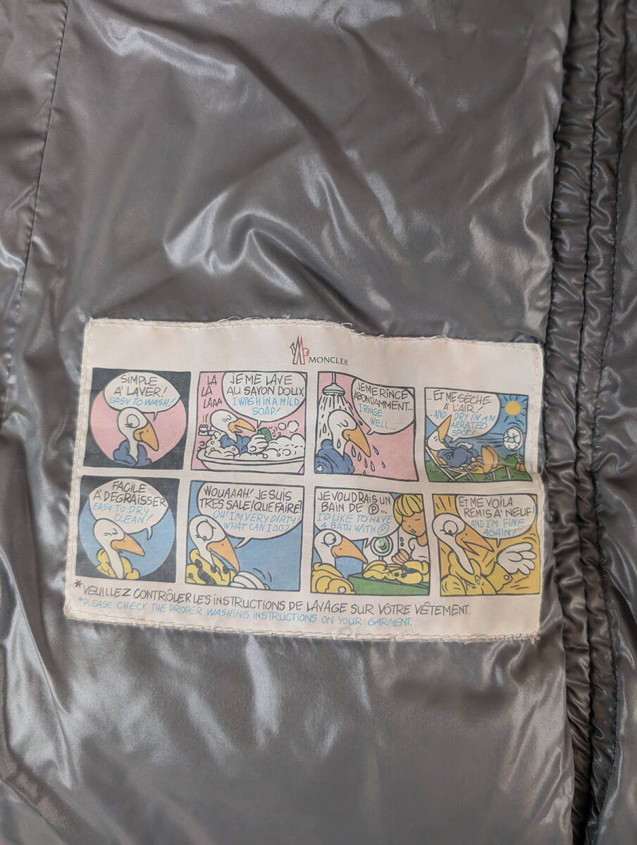 【即決?送料無料】 [JOINVILLE]モンクレール [サイズ１] [グレー光沢] レディース ジャパンタグ MONCLER 