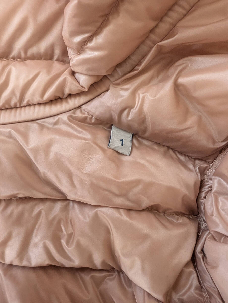 【即決?送料無(wú)料】極美品 [BARBEL]モンクレール [サイズ１] [ピンク] レディース ジャパンタグ MONCLER 