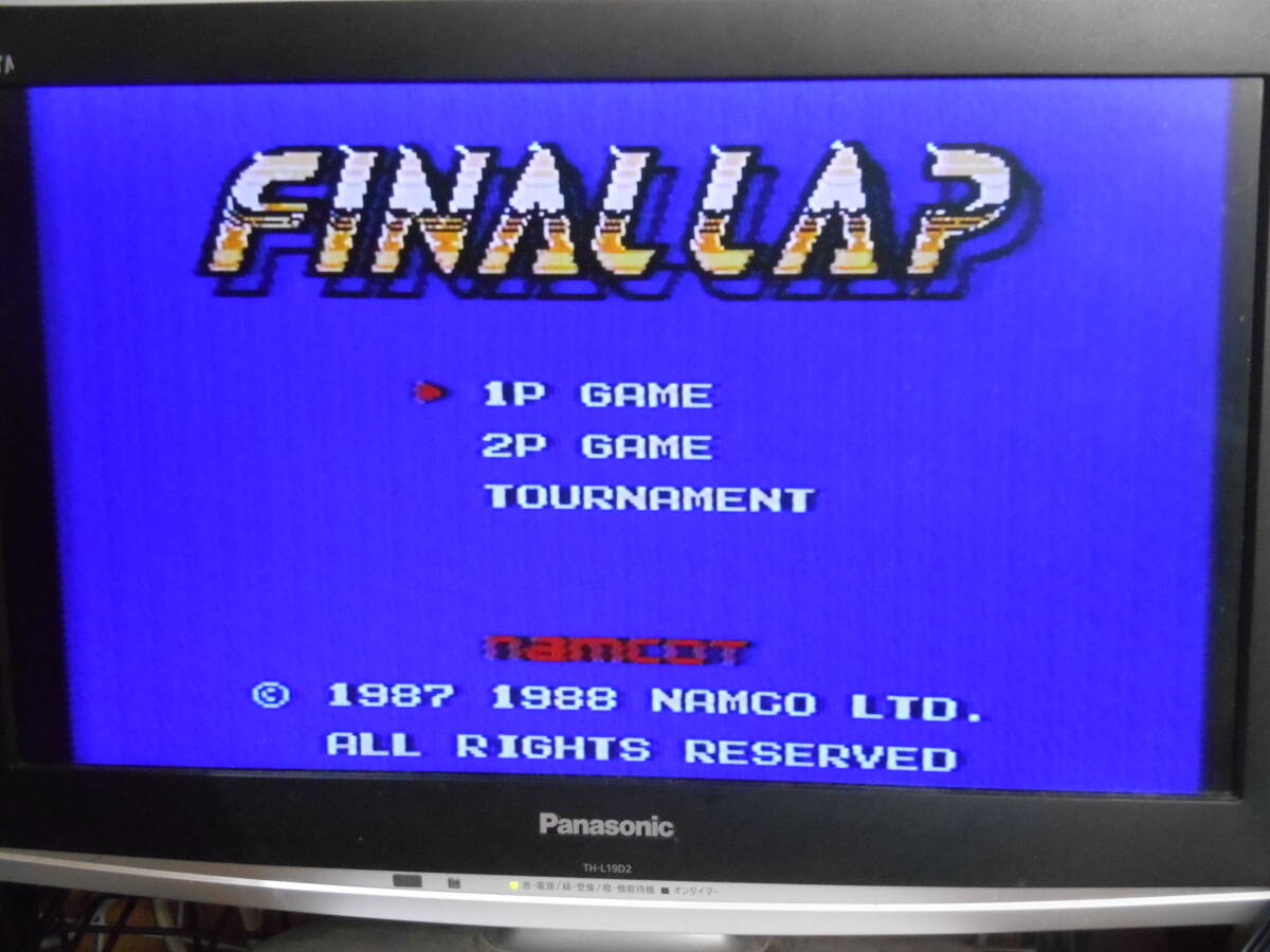 FC финальный LAP рабочее состояние подтверждено Famicom soft 