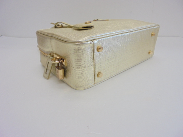 【KCM】cie-1103a-GD★未使用?保管品★【CIELO E MARE】ハンドバッグ ショルダーバッグ　ゴールド　約28×19×9cm　日本制