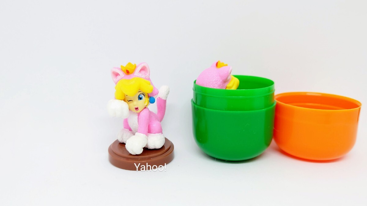 チョコエッグ スーパーマリオ 3Dワールド+F ネコピーチ フィギュア Nintendo mario 任天堂 フューリー FURY