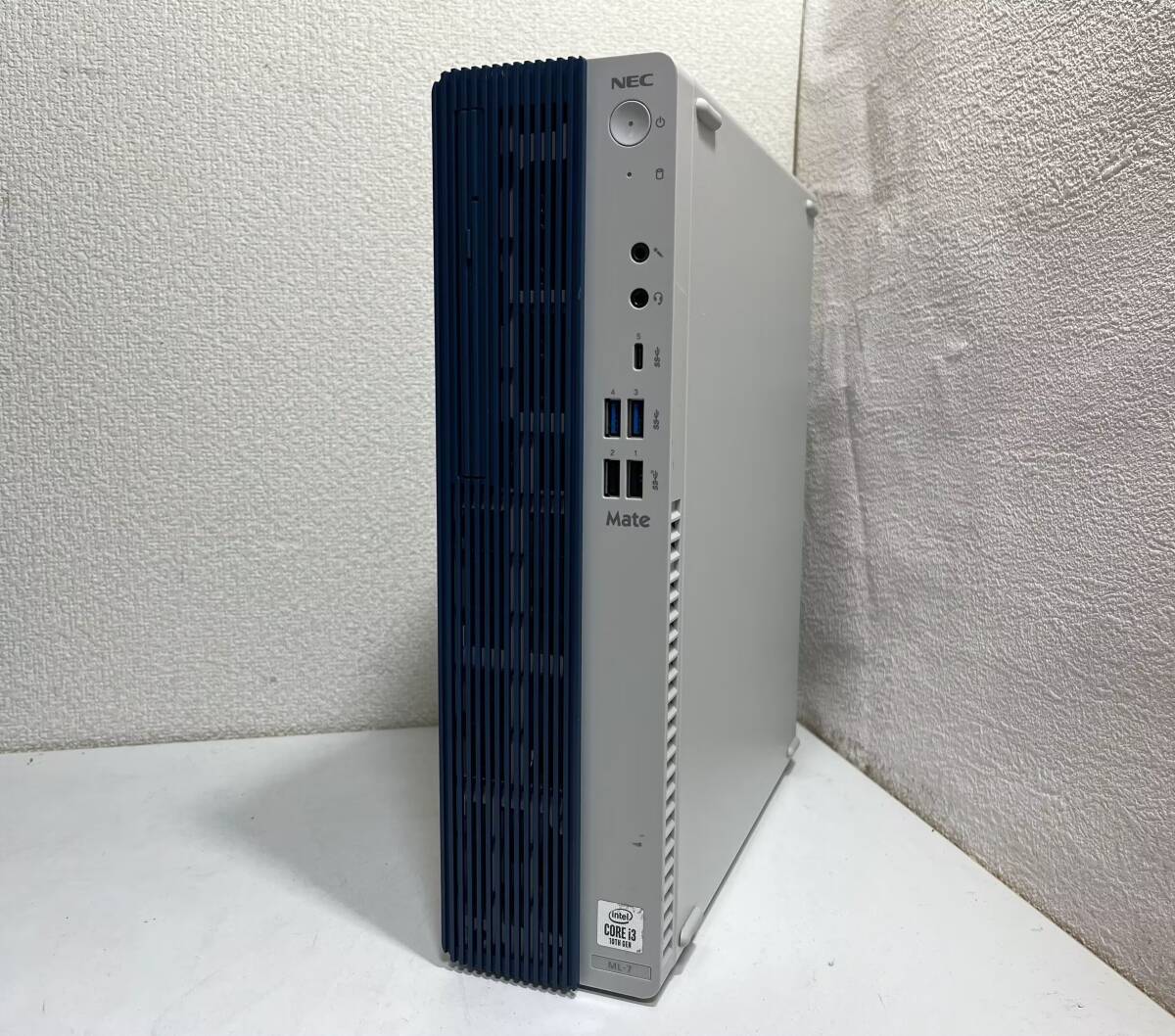 爆速■新品SSD512GB■第10世代Core i3-10100搭載4.30GHz x8■メモリ16GB■USB3.0x4■HDMI■DP■Office2021■Win11■NEC Mate ML-7