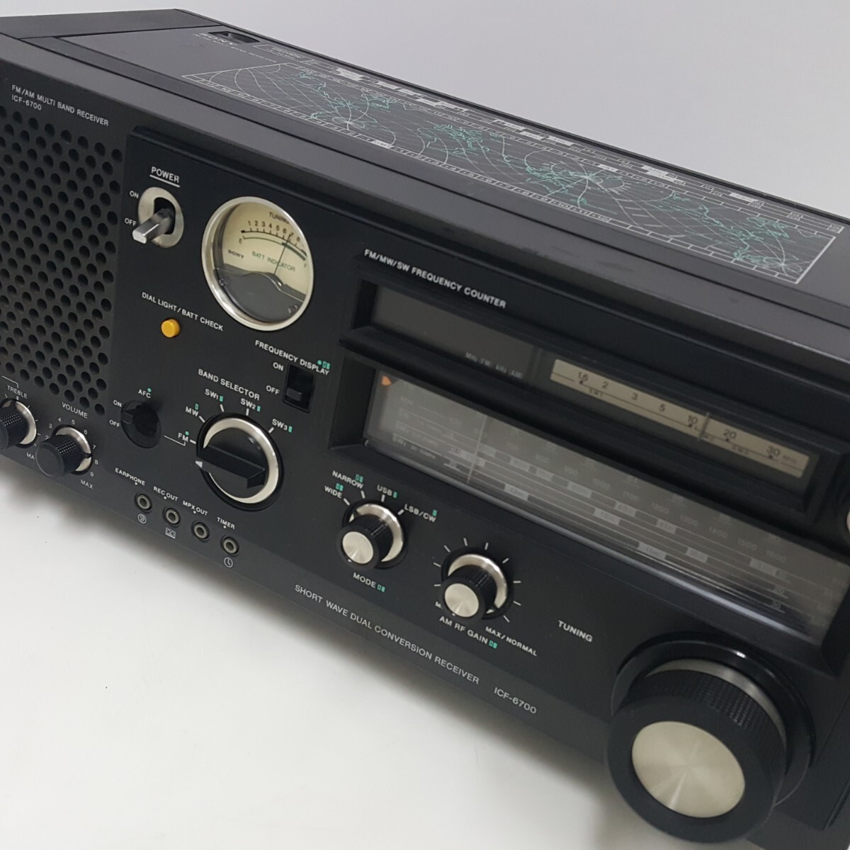 [ ICF-6700 ]SONY Sony многополосный resi один ba один магнитола радио Junk 