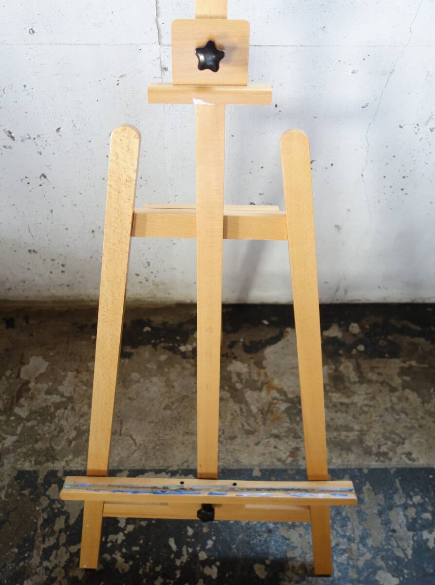 近代蕓術(shù)　アート　道具　 ＊絵畫　油彩　油絵　 　デッサン　作家　 ＊大型木制　イーゼル　 　イーゼルスタンド　 　アトリエイーゼル　