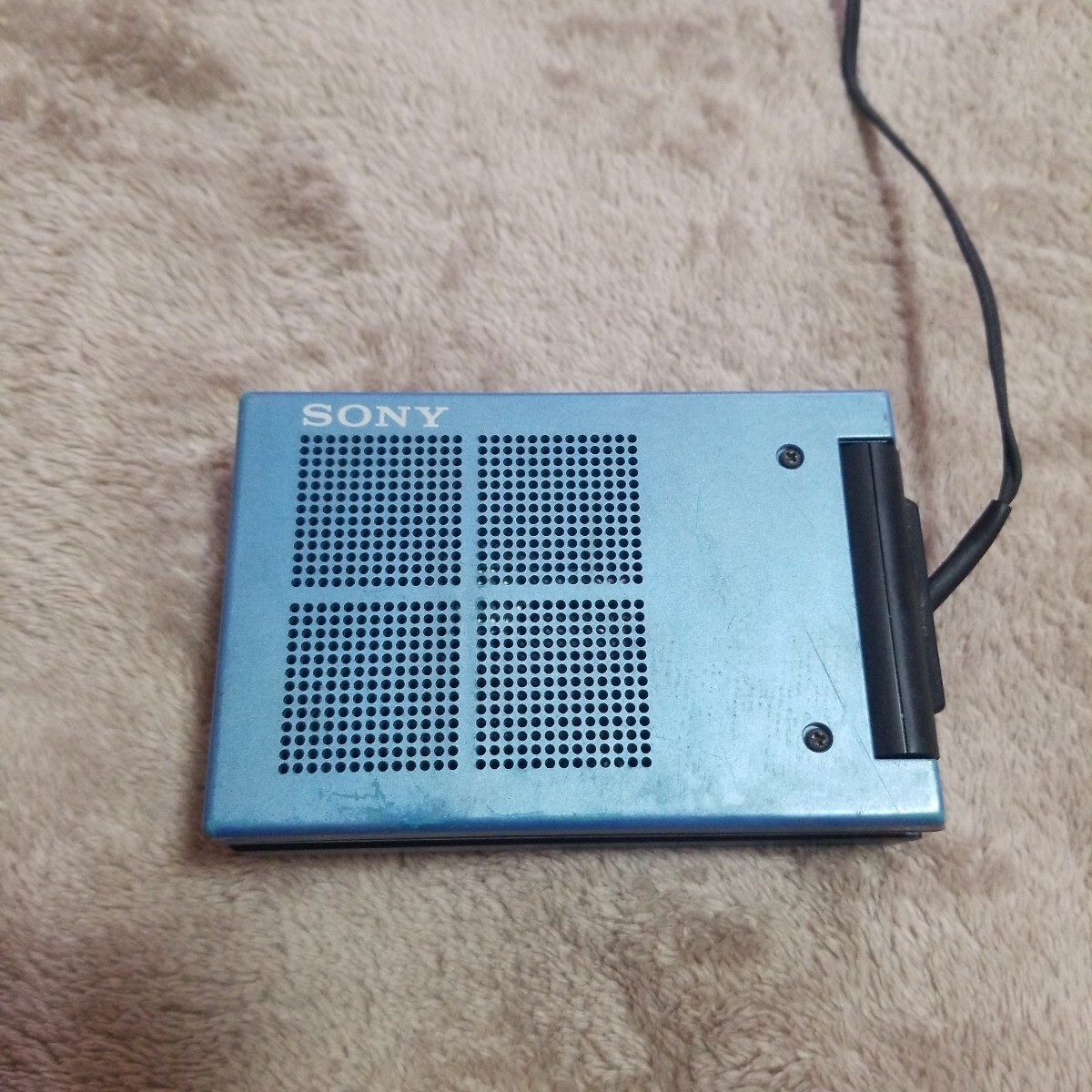 SONY ウォークマン用 スピーカーシステム 折り畳み式 SS-WM20 ソニー　1點　ジャンク 