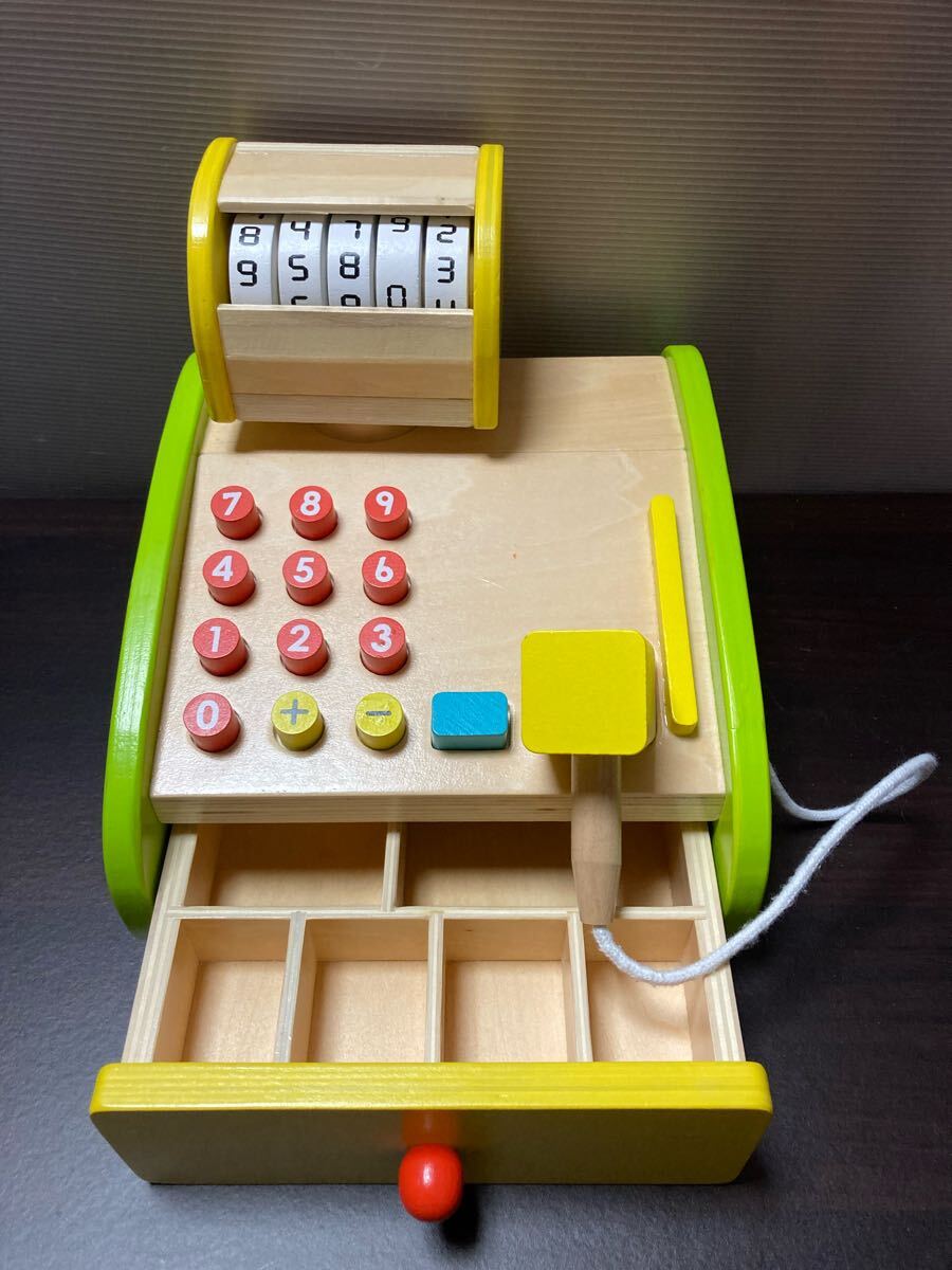 【中古品】森のあそび道具シリーズ　森のくるくるピッピ！レジスター　※付属品揃ってます_画像5