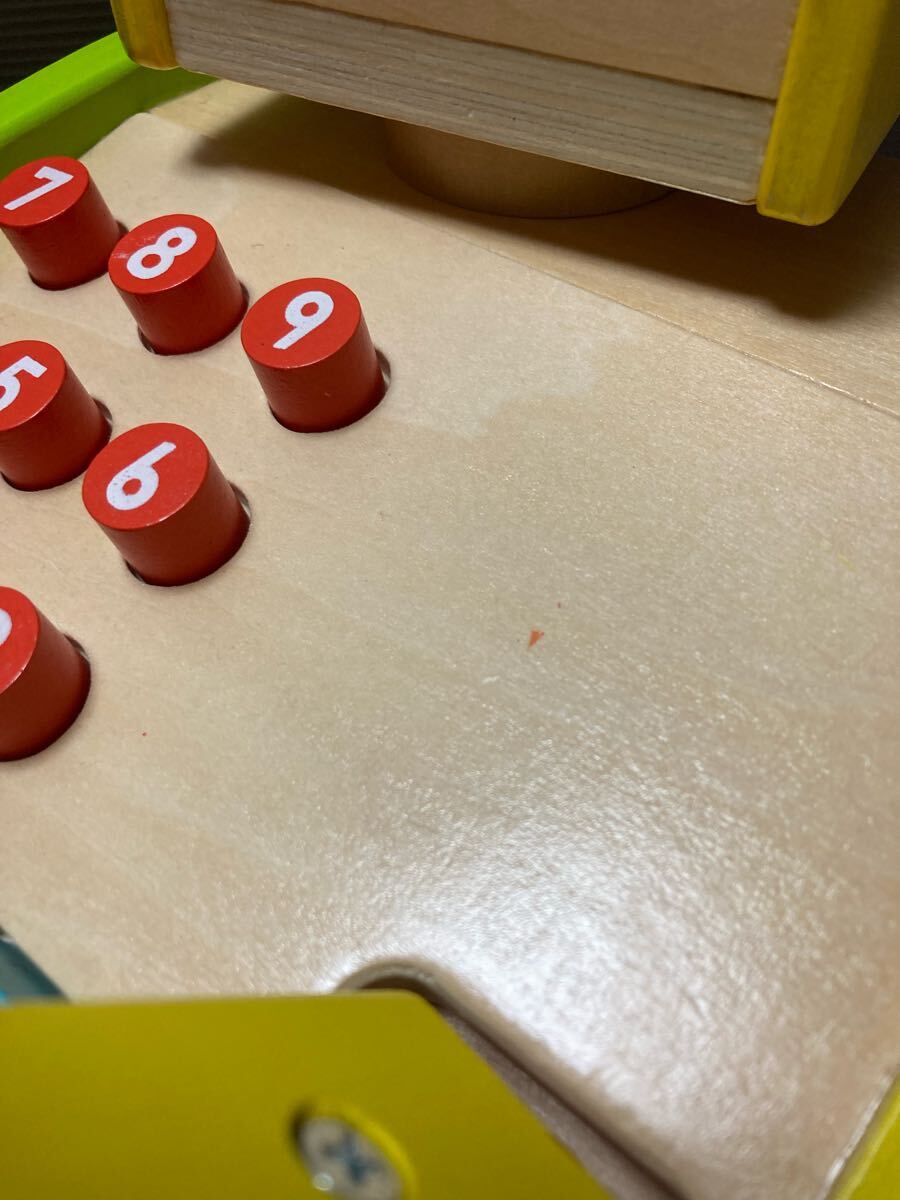 【中古品】森のあそび道具シリーズ　森のくるくるピッピ！レジスター　※付属品揃ってます_画像6