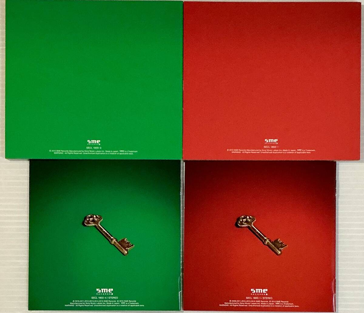 西野カナ Secret Collection RED & GREEN 初回盤 CD DVD付 BEST