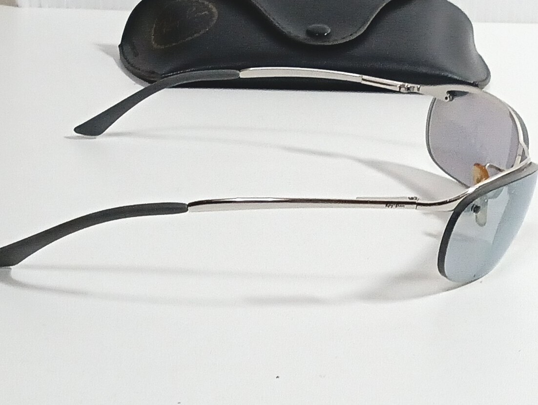 rayban レイバン　 RB3186　偏光サングラス 眼鏡 シルバーグレー